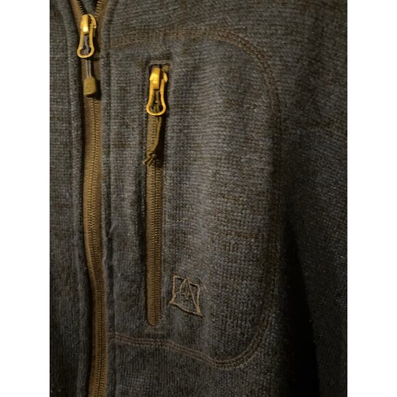 Avalanche Men’s X-Large Navy Sweater Jacket Brighton Inspired Outdoor Full Zip - Picture 5 of 7
